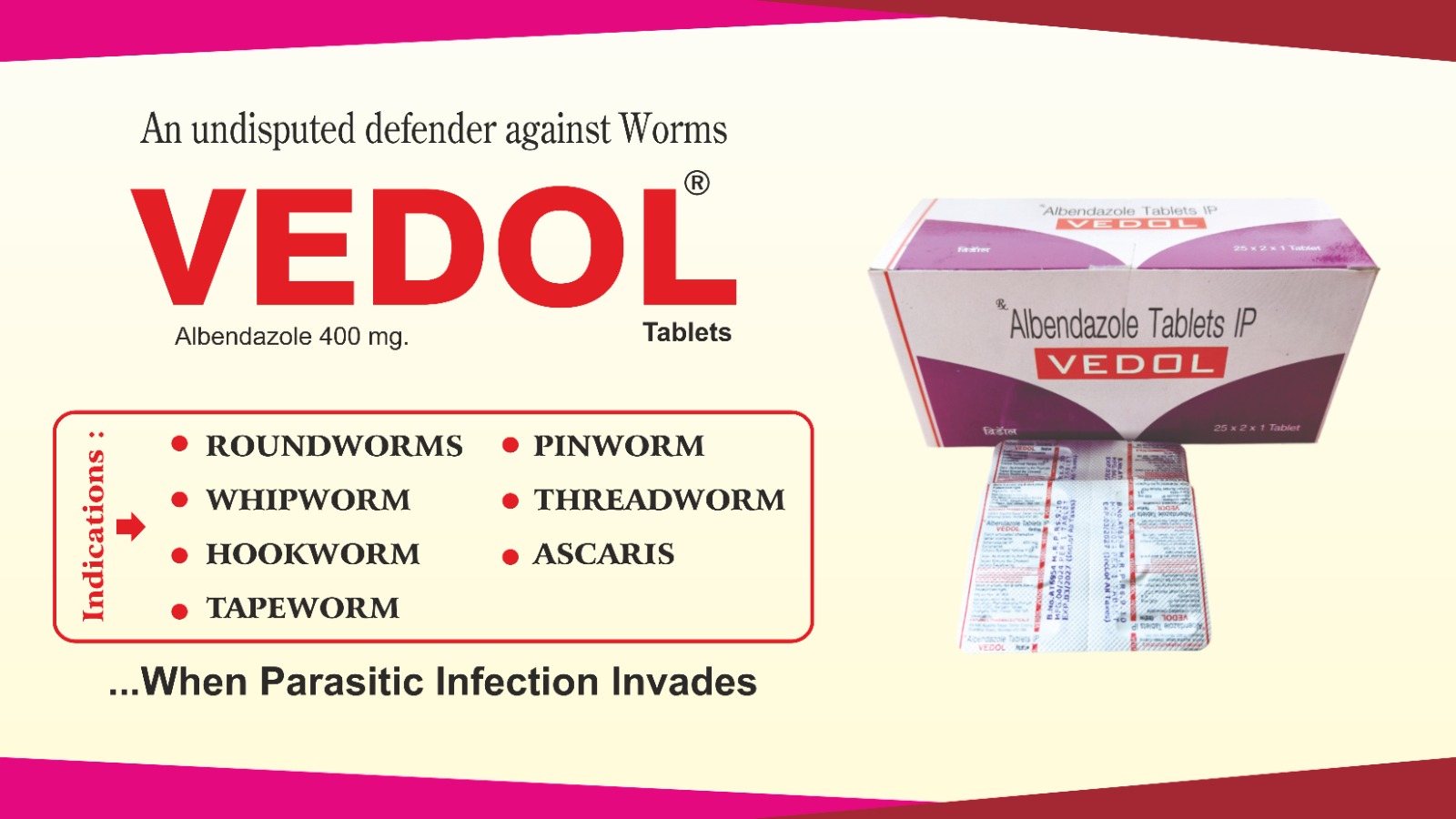 Vedol product image by Arromed Pharmaceuticals