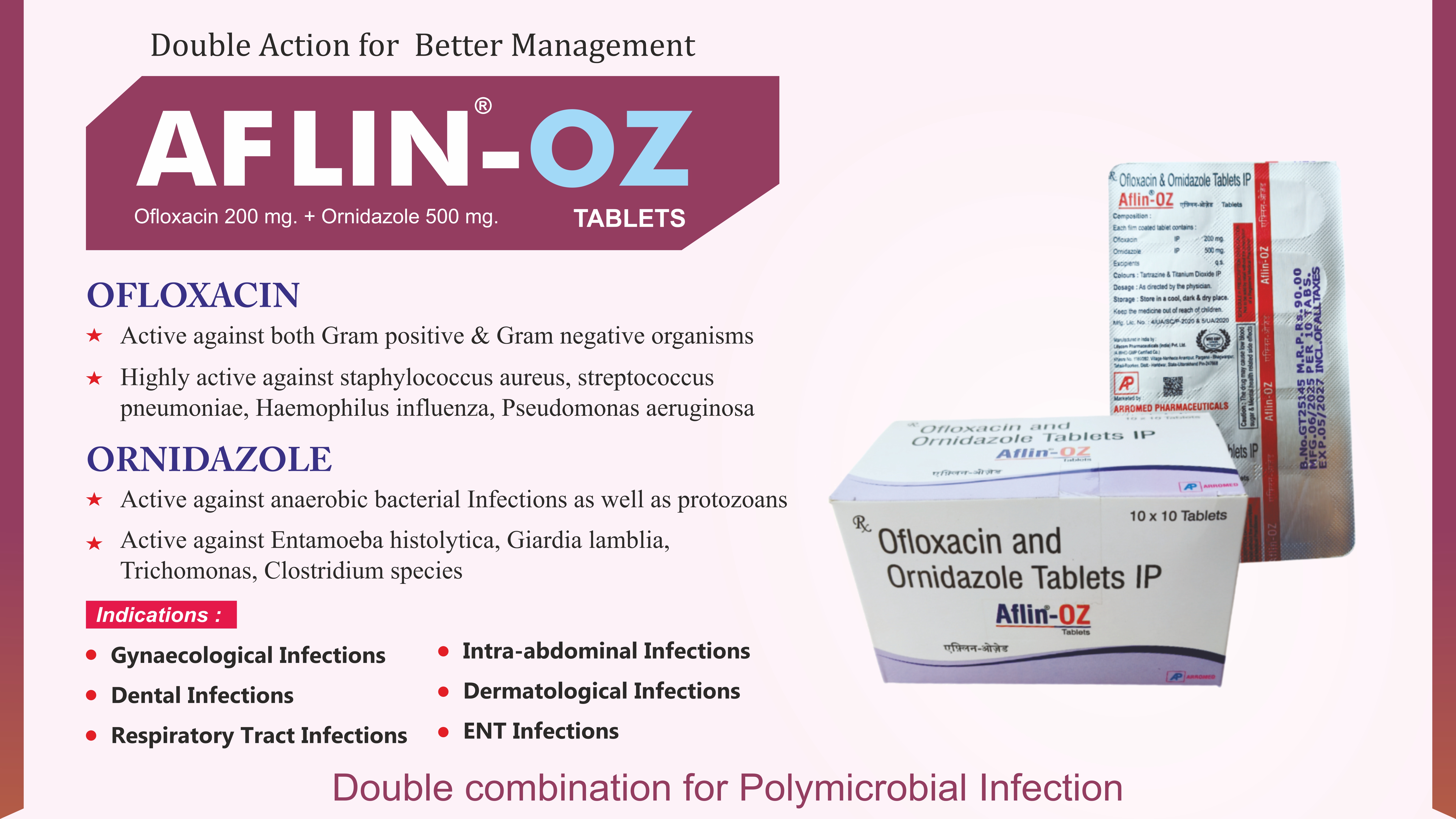 Aflin-OZ product image by Arromed Pharmaceuticals