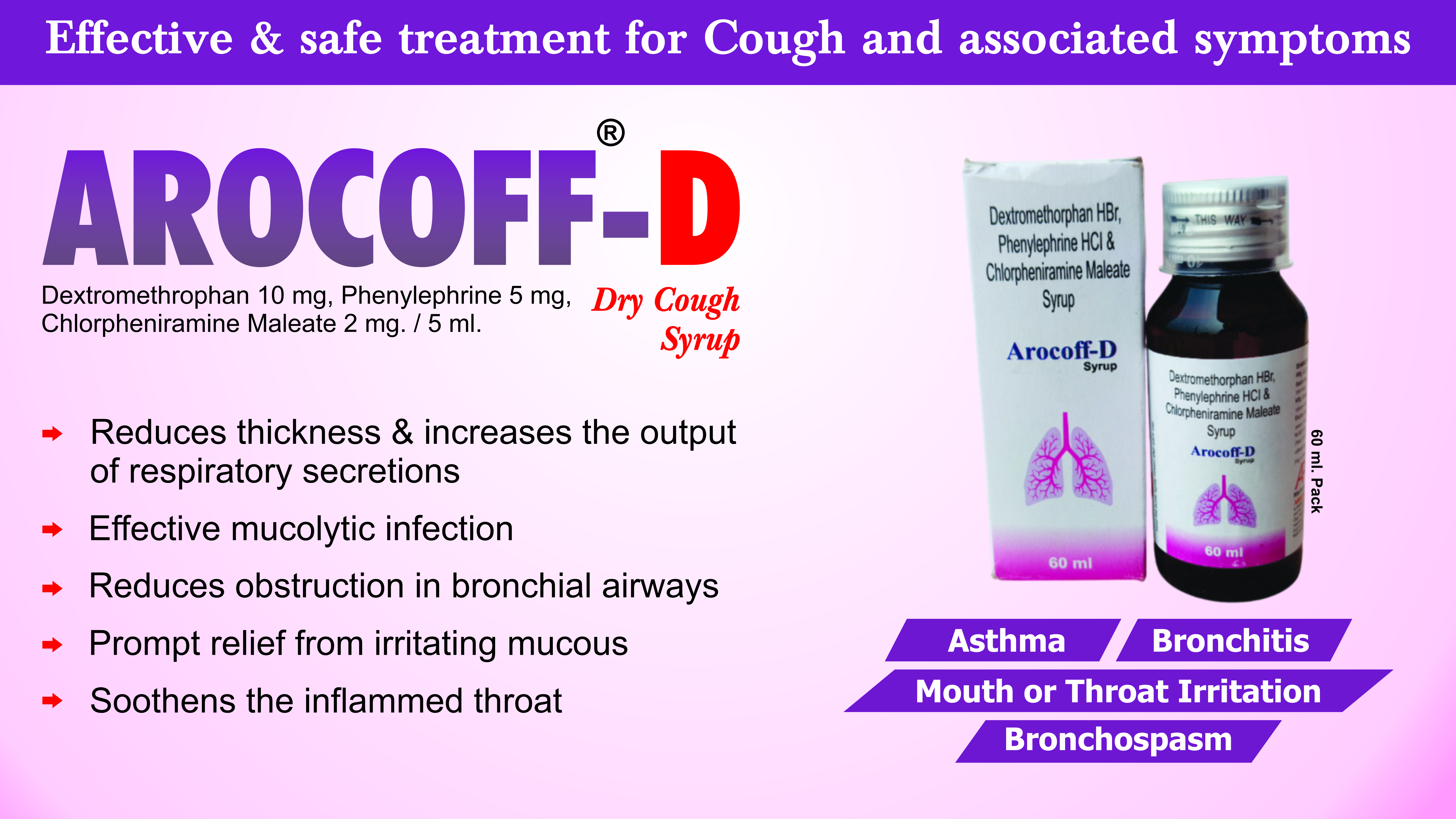Arocoff-D product image by Arromed Pharmaceuticals