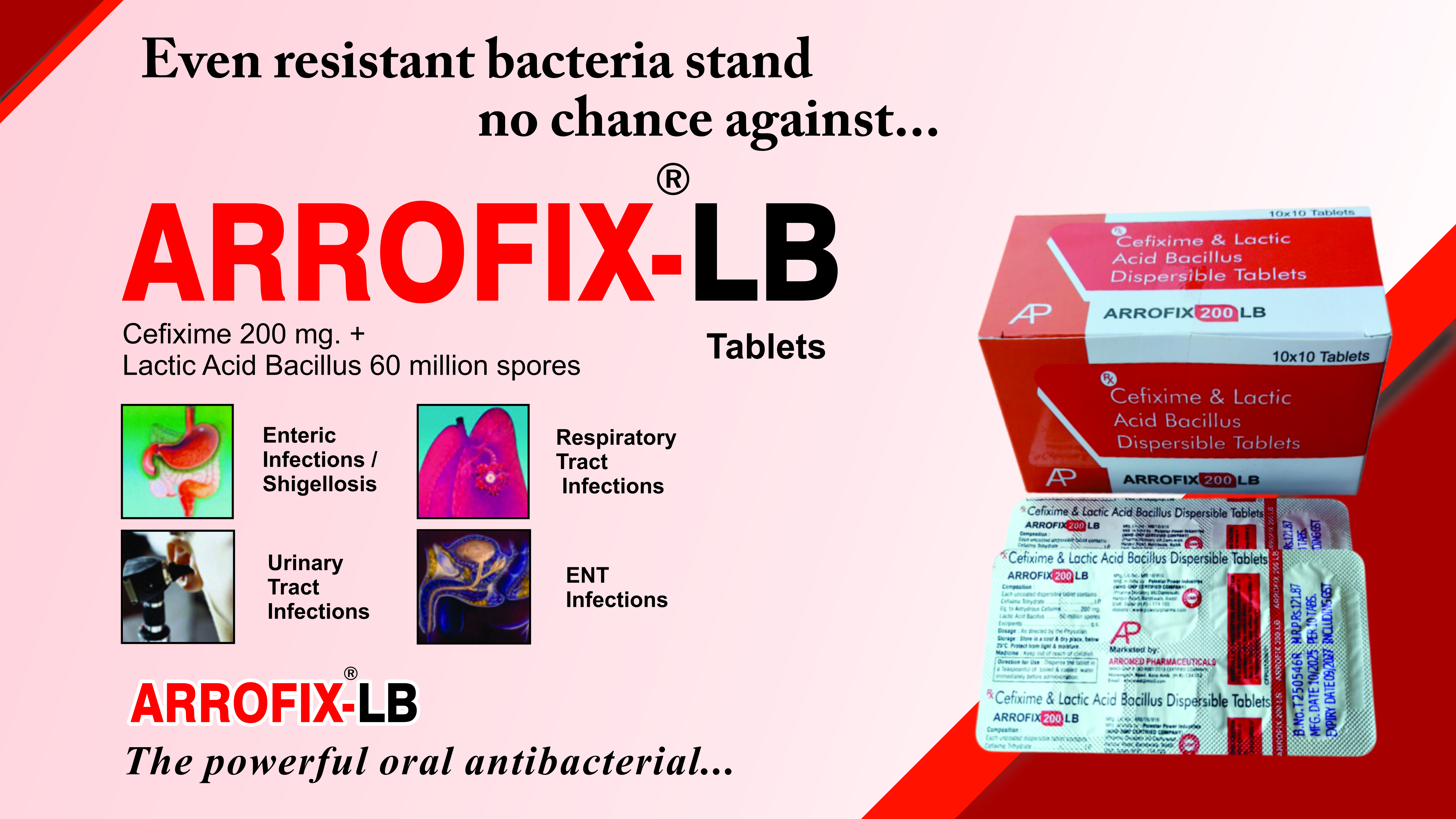 Arrofix-LB 200 product image by Arromed Pharmaceuticals