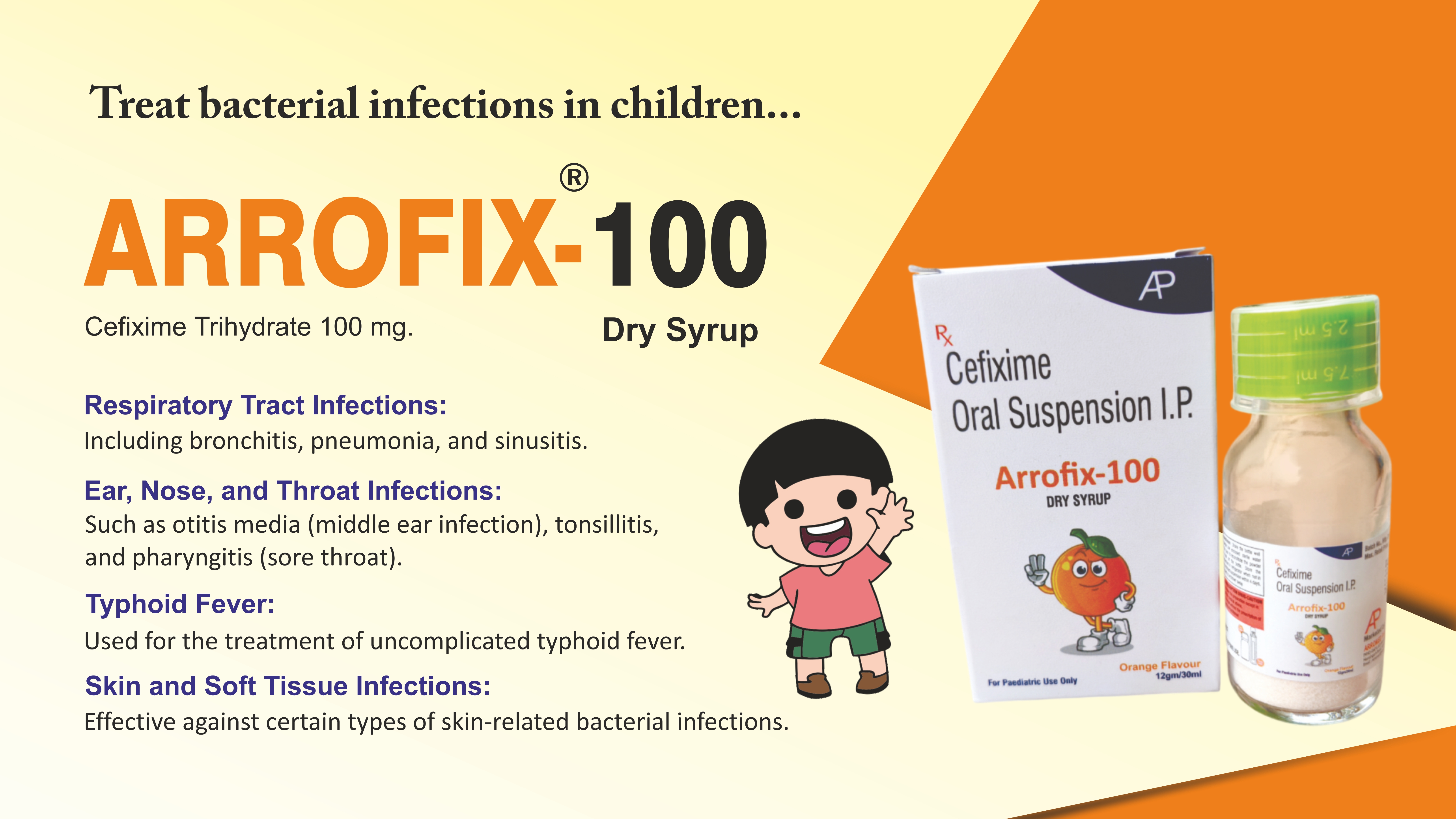 Arrofix-100 product image by Arromed Pharmaceuticals